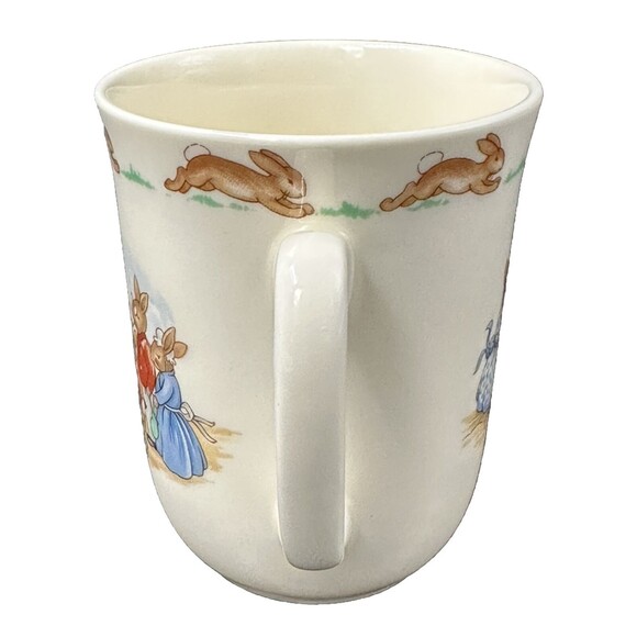 Royal Doulton Bunnykins English Bone China Kids Plate and Cup Mug Set - Picture 7 of 12